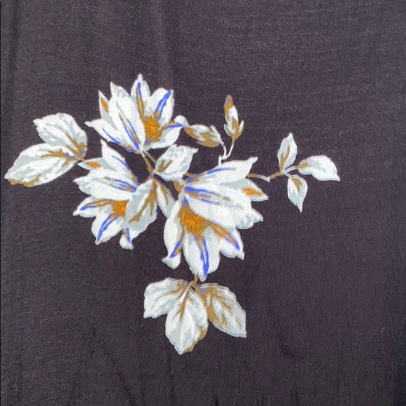 Free People Navy Floral Dress - Picture 3 of 7